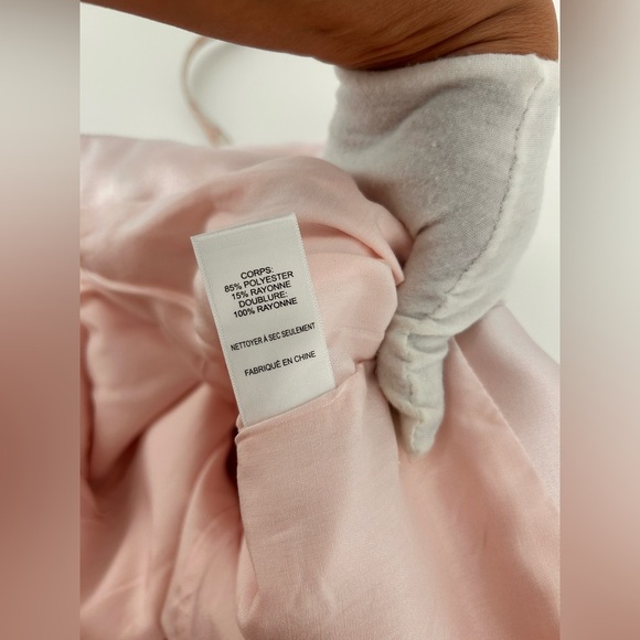 Astr The Label Alisanne Boatneck Satin Mini Formal Dress Pink Sz M NWT - Picture 8 of 13